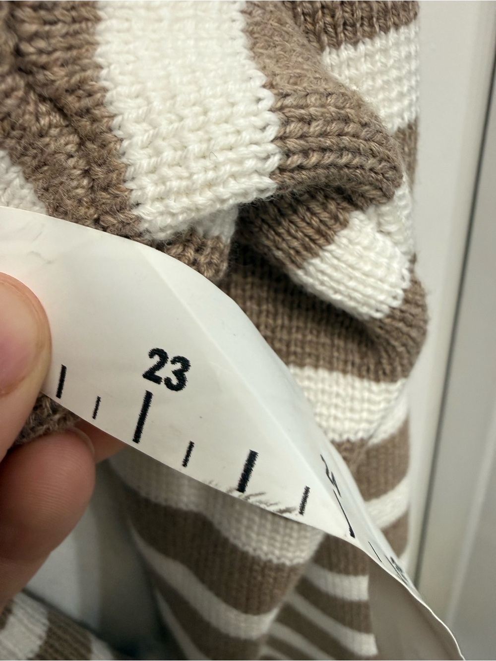 J. Crew Brown And White Button Up Knit Lady Jacket Size Large Feminine - Picture 7 of 7